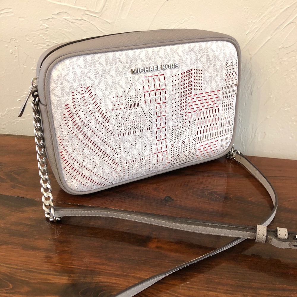 New! Michael Kors leather crossbody